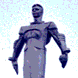 Gagarin-Denkmal in Moskau, 25KB